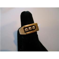 MEN'S RING W/DIAMONDS (.36 CT)