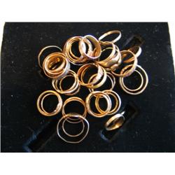 LOT, 10 & 14KYG RINGS (APPROX 24.1G)