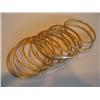 Image 1 : LOT, BANGLE BRACELETS (APPROX 80.8G)