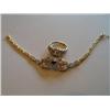 Image 1 : LOT, BRACELET W/DIAMONDS & RING