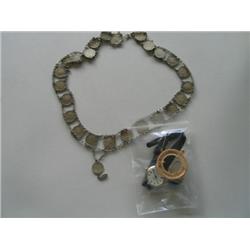 LOT, WATCH, PENDANT, RING, SILVER CANADIAN COIN PIECE NECKLACE