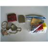 Image 1 : LOT, STONES, COINS, MISC JEWELRY