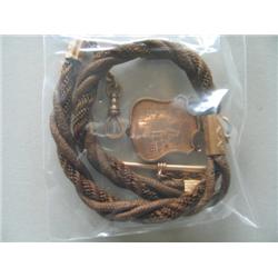 HAIR JEWELRY, WATCH CHAIN W/FOB