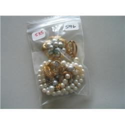 LOT, PEARL JEWELRY