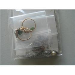 LOT, MISC JEWELRY & STONE