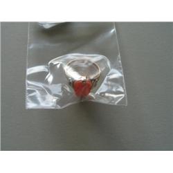 RING W/CORAL CAMEO