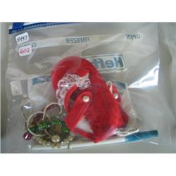 LOT, ASSORT JEWELRY, PEN & BOOTIES