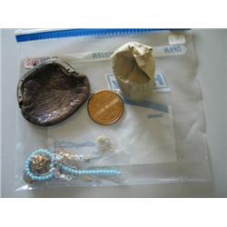 LOT, ASSORT JEWELRY & (20) IKE DOLLARS