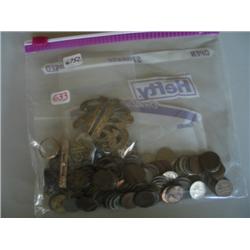LOT, MISC. JEWELRY & COINS