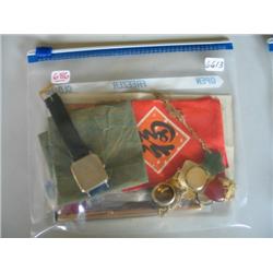 LOT, MISC. JEWELRY & CURRENCY