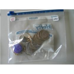 LOT, MISC. JEWELRY & COINS