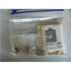 LOT, MISC. JEWELRY INCLUDING (2) CUBIC ZIRCONIA