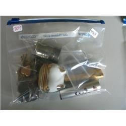 LOT, ASSORT JEWELRY & COINS INCLUDING 1888 MORGAN DOLLAR