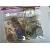 Image 1 : LOT, MISC COINS, JEWELRY, SILVER CERT., TASSEL & PICTURE