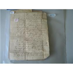 LETTER DATED 5/29/1778 REGARDING MILITARY ORDERS WRITTEN BY JACOB MORGAN CONCERNING ORDERS FROM COUN