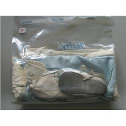 BAPTISMAL GOWN & BOOTIES