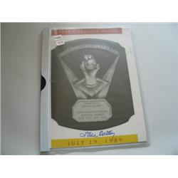 STEVE CARLTON AUTOGRAPH FROM STEVE CARLTON CY YOUNG NIGHT 32718