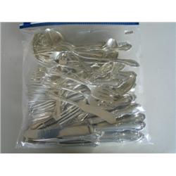 LOT, SERVICE FOR (10) INT. CO. STERLING SILVERWARE (APPROX. 58 TRAY OZ - $405 VALUE)
