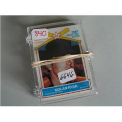 LOT, 1987 BASEBALL CARDS