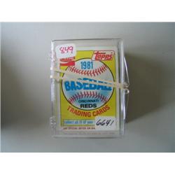 LOT, 1981 BASEBALL CARDS