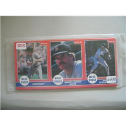 LOT, 1986 WADE BOGGS CARDS