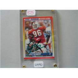 CORTEZ KENNEDY ROOKIE CARD (AUTO)