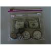 Image 1 : LOT, (8) $1 SILVER CERT., (2) POCKET WATCHES & WATCH