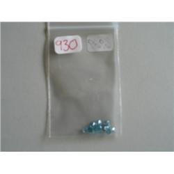 LOT, BLUE ZIRCON STONES