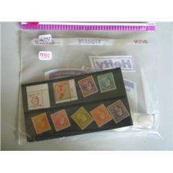 LOT, ASST. STAMPS & LOOSE STONES