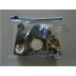 LOT, MISC. WATCHES, JEWELRY, CAMEL LIGHTERS & MISC. ITEMS