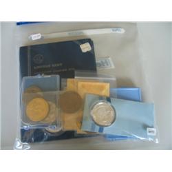 LOT, PENNY COLLECTION & MISC. TOKENS