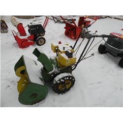 John Deere 826 snowblower -City Owned