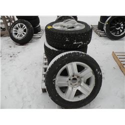 Qty 4 BF Goodrich P275/55R20 tires on alum rims