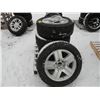 Image 1 : Qty 4 BF Goodrich P275/55R20 tires on alum rims