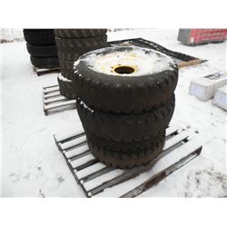 Qty 4 tires w/rims -City Owned