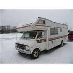 1979 Coachman Motorhome  DOES NOT RUN SN#-F44CA8V40490