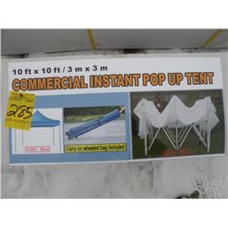 10x10 pop-up tent -New