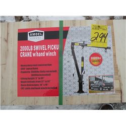 2000 lb swivel pick up crane -New