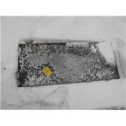 Weldable tool plate for skidloader -New