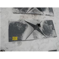 Receiver plate for skidloader -New