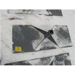 Receiver plate for skidloader -New