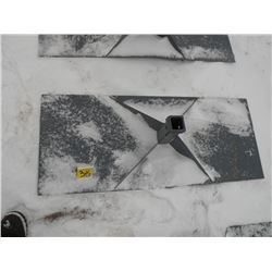 Receiver plate for skidloader -New