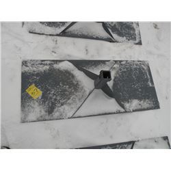 Receiver plate for skidloader -New