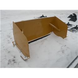 6ft snowpusher w/skidloader mount -New