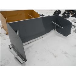 7ft snowpusher w/skidloader mount -New