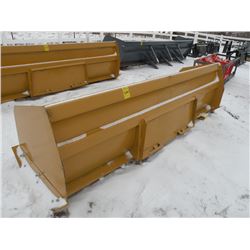 10ft snowpusher w/skidloader mount -New