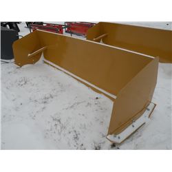 10ft snowpusher w/skidloader mount -New