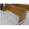 Image 1 : 10ft snowpusher w/skidloader mount -New