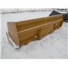 Image 2 : 10ft snowpusher w/skidloader mount -New