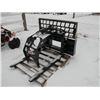 Image 1 : Heavy duty 48" pallet forks w/removable grapple attachment -New